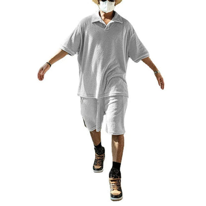 Ensemble décontracté d'été polyvalent pour hommes