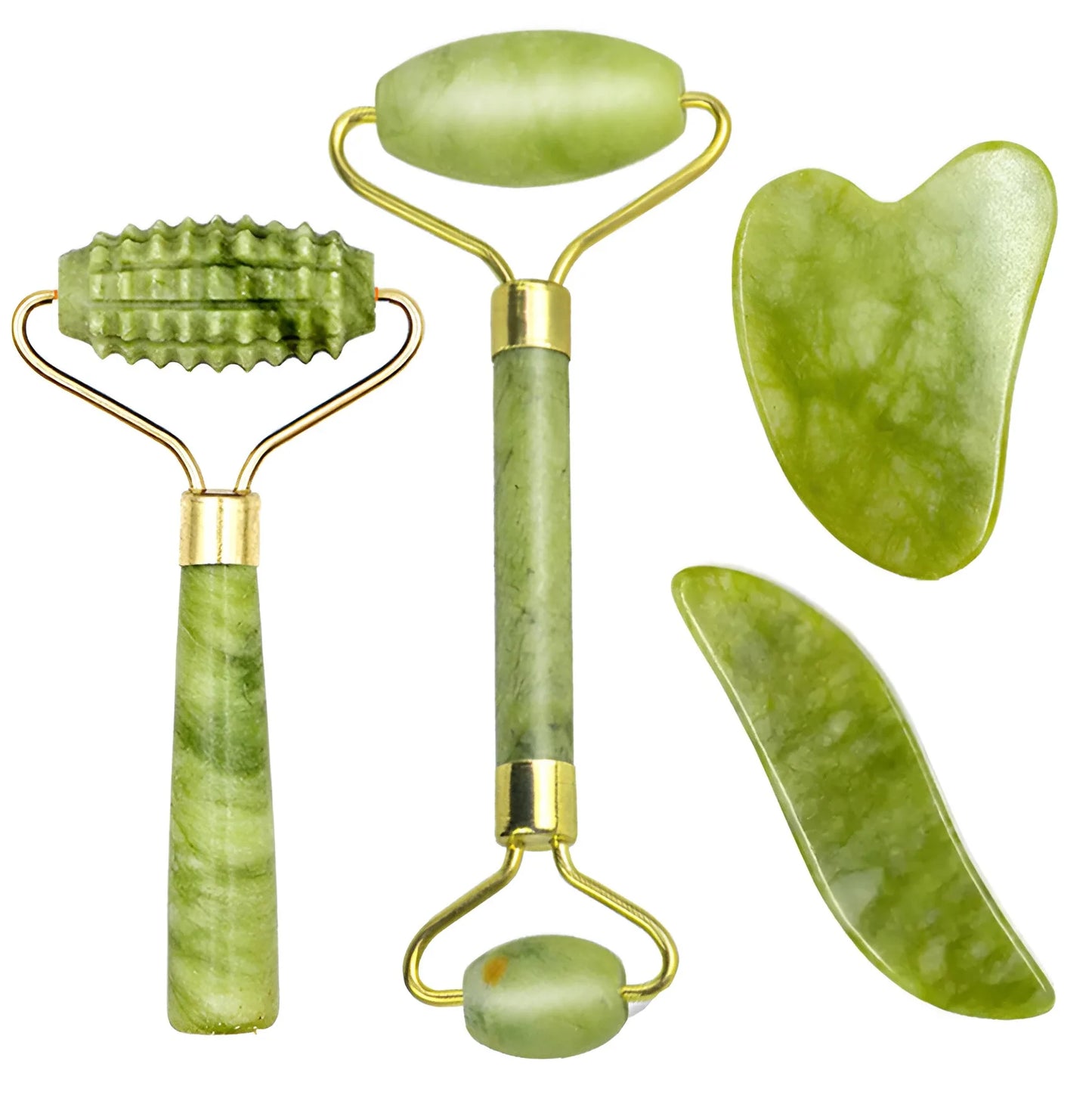 Outils de massage du visage Gua Sha naturels