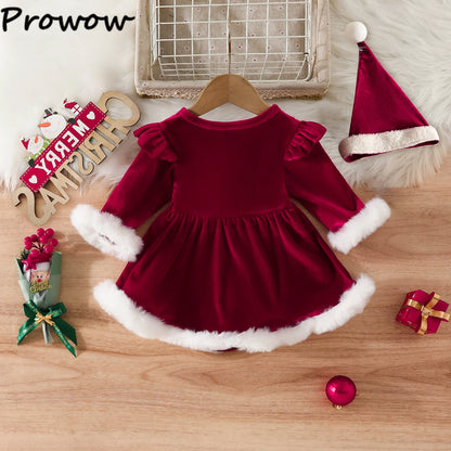Santa Baby Velvet Christmas Bodysuit