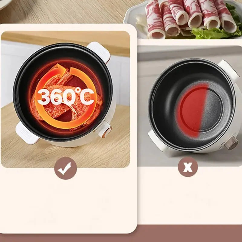 Multifunctional Electric Non Stick Hot Pot