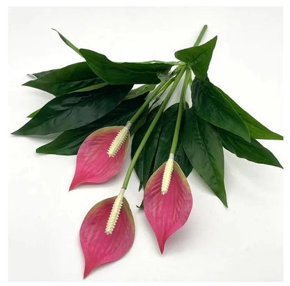 Stylish Artificial Anthurium Plants Home Decor