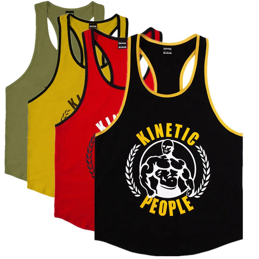 Ärmelloses Sommer-Fitnessshirt - Bodybuilding-Tanktop