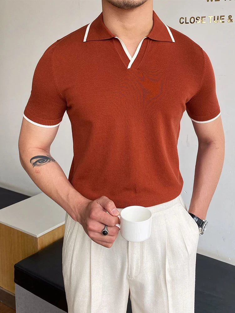 Sommermodisches Poloshirt für Herren – Kurzarm