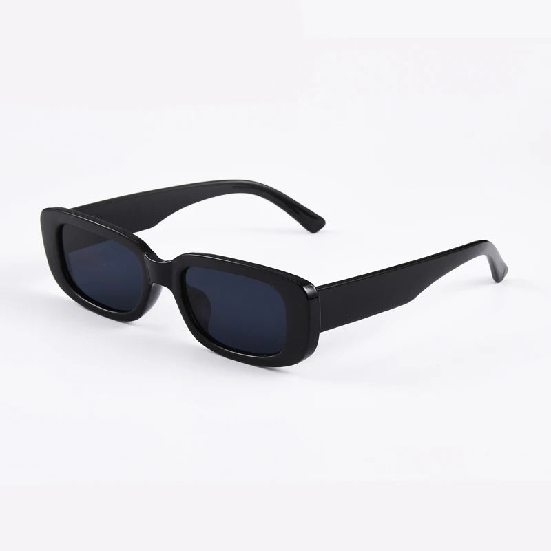 Men's Rectangle Retro UV400 Square Sunglasses