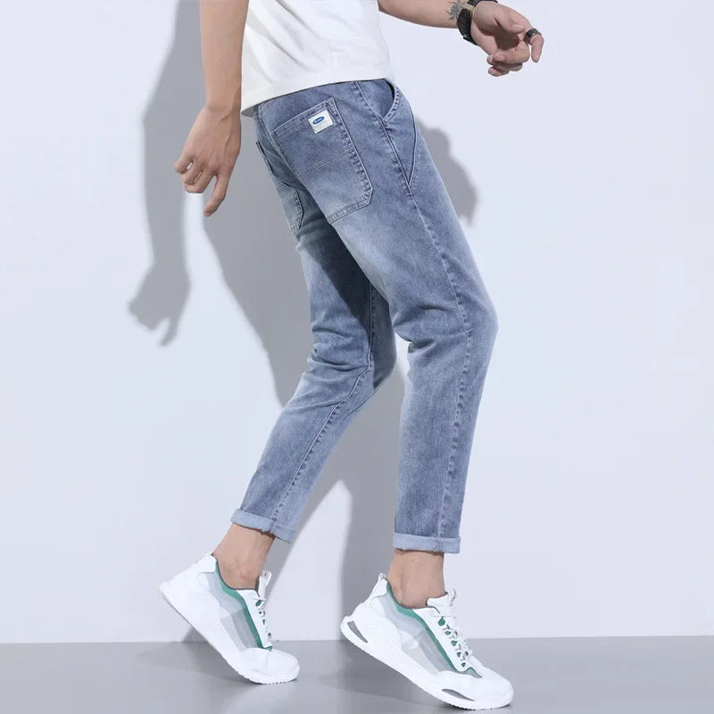 Koreanische Luxus-Sommer-Joggingjeans