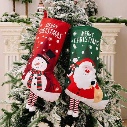 Snowman Large Christmas Stockings