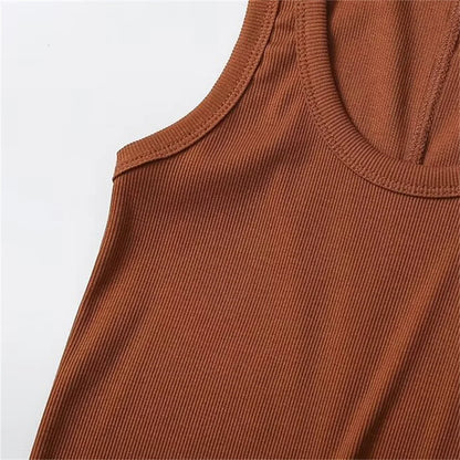 Débardeurs élégants de couleur unie pour hommes pour l'été