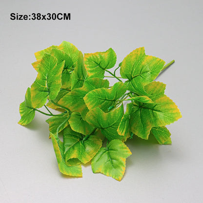 Artificial Palm Leaves Wall Decor Garden Decoration