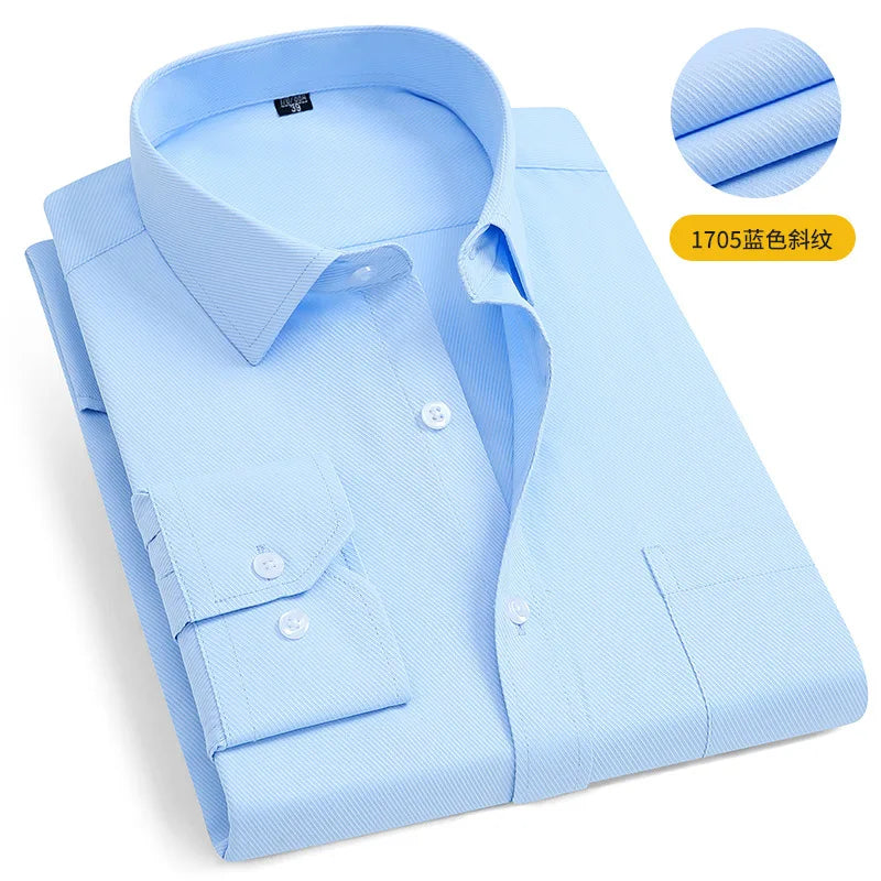 Plus Size Men's Business Casual Shirts