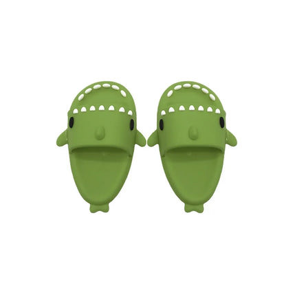 Kid's Open Toe Junior Cute Shark Slippers