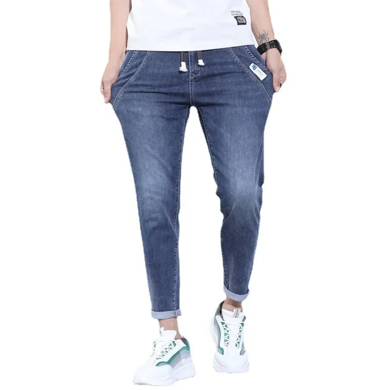 Koreanische Luxus-Sommer-Joggingjeans