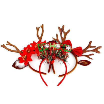 Cute Christmas Antler Headbands for Women