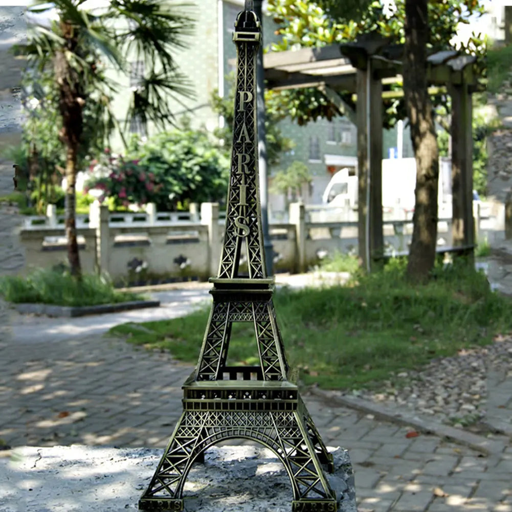 Pariser Eiffelturm, Retro-Bronze-Skulptur, Heimdekoration