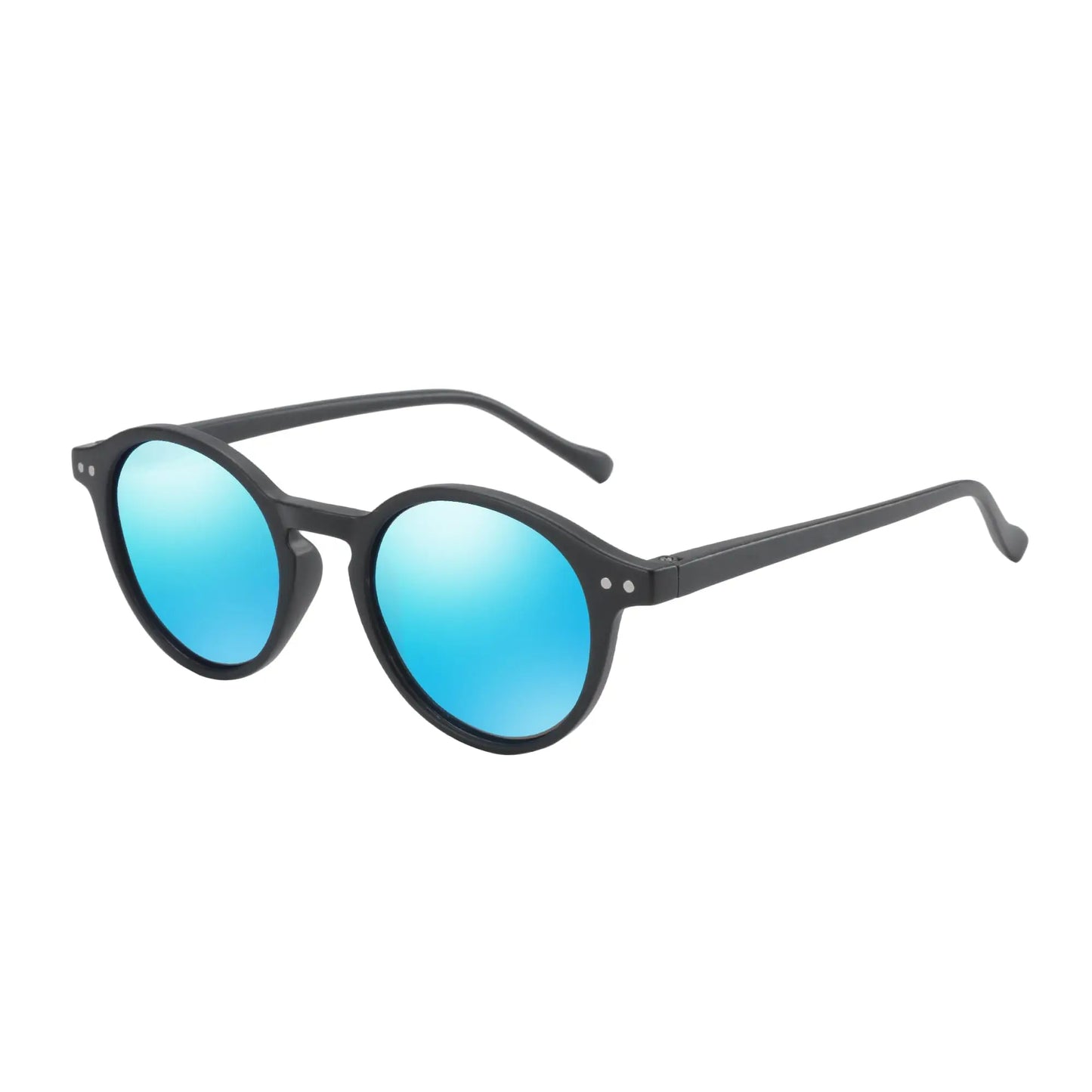 Unisex UV400 Retro Runde Sonnenbrille