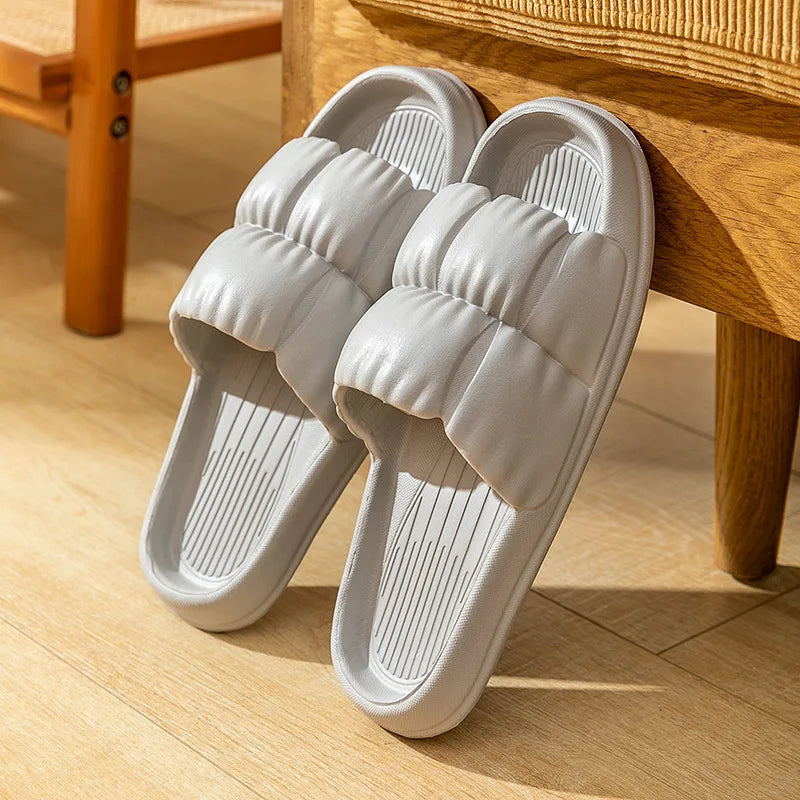 Comfortable Cloud Platform Slippers for All