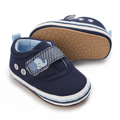 Baby-Jungen Anti-Rutsch-Laufschuhe aus Canvas