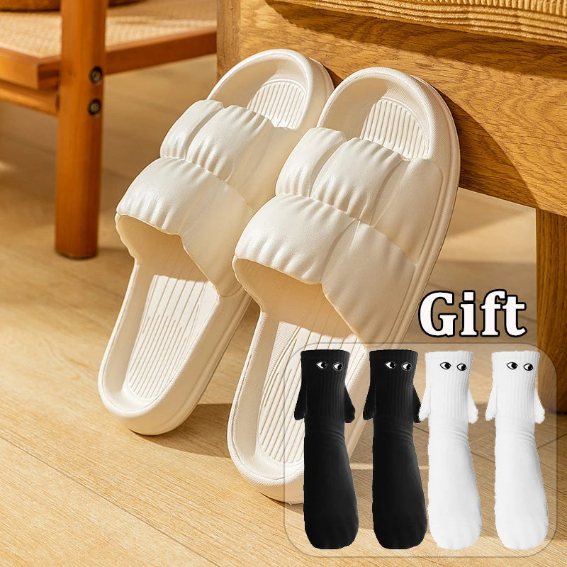 Comfortable Cloud Platform Slippers for All