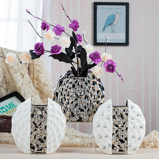 Flower Art Vases - Wedding Home Decoration