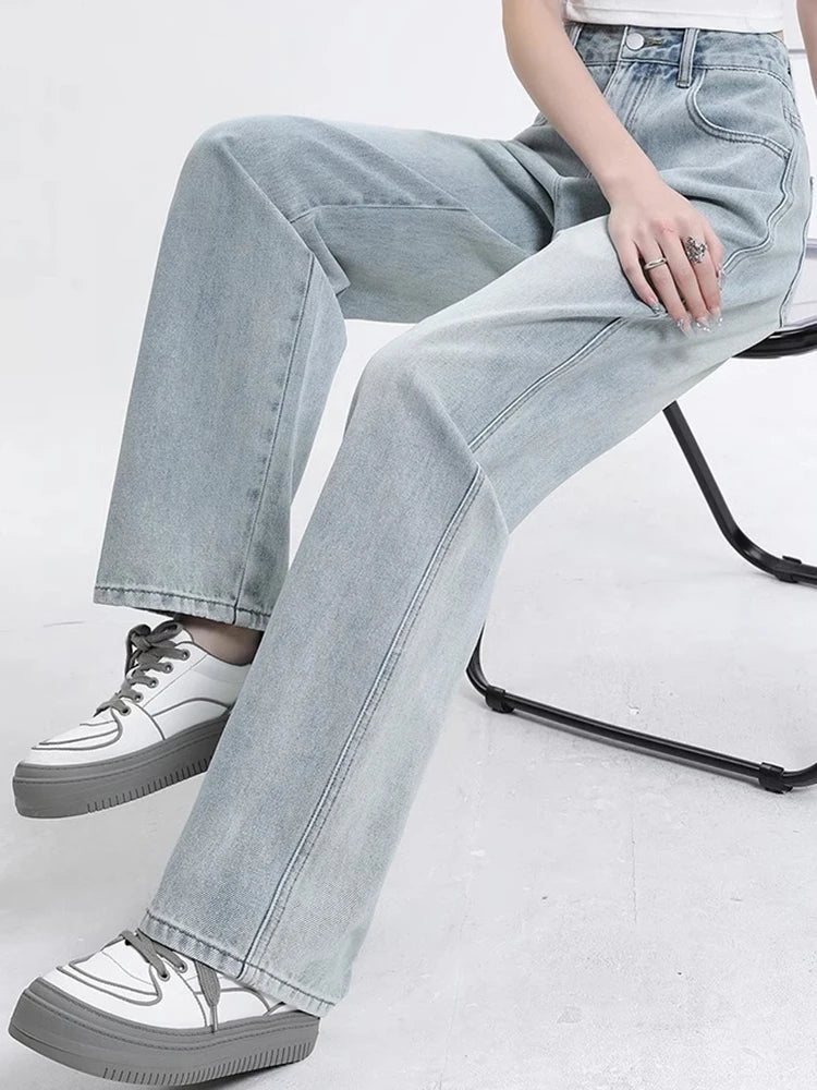 Women's High-Waisted Y2K Jeans