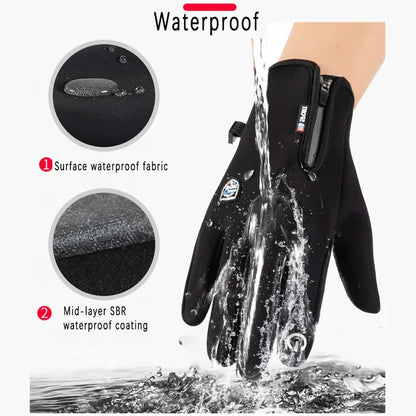 Thermo-Winterhandschuhe – Wasserdicht &amp; Touchscreen