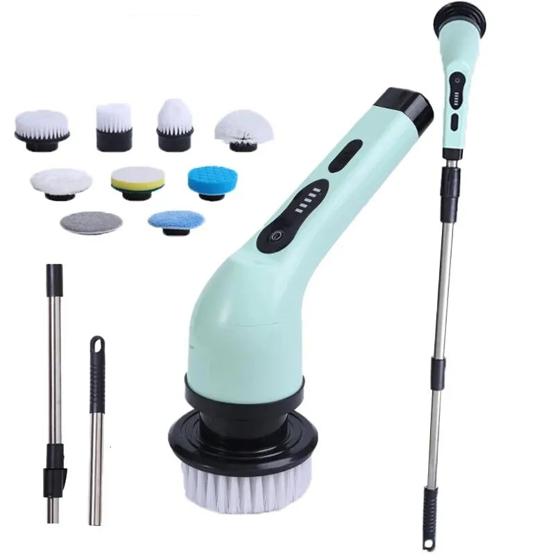 Wireless Electric Rotating Cleaning Brush for Multifunctional Household Use