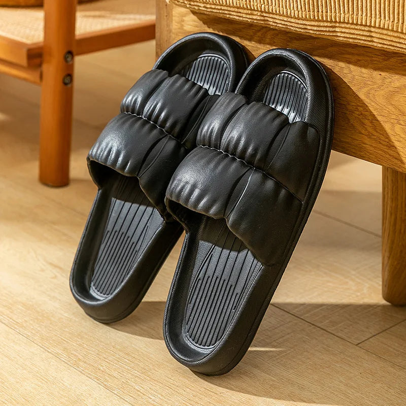 Comfortable Cloud Platform Slippers for All