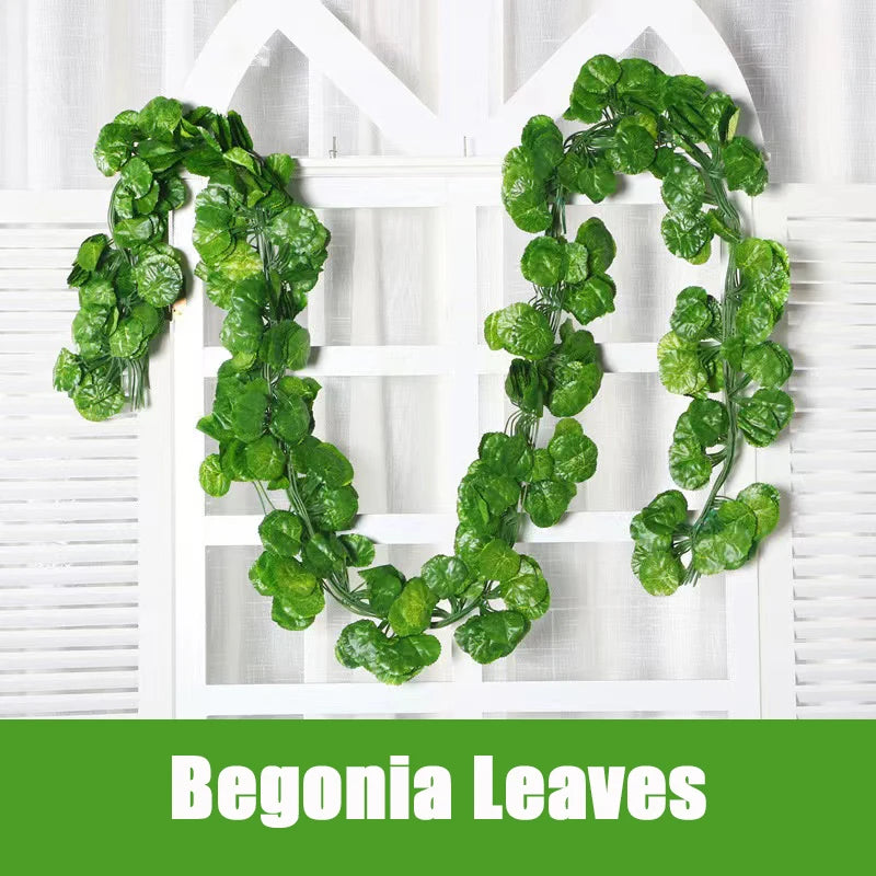 Artificial Green Ivy Vine Hanging Leaf Home Decor