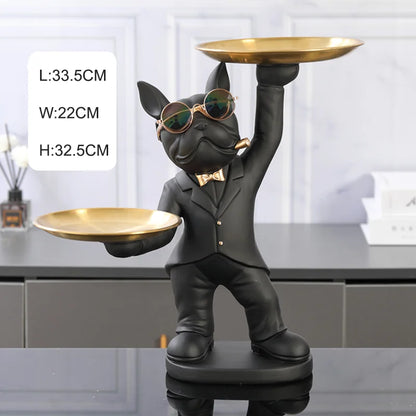 Bulldog Butler Storage - Nordic Table Decor