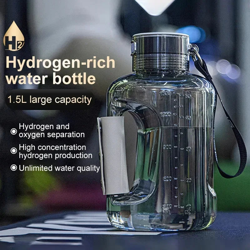 1.5L Hydrogen Water Bottle