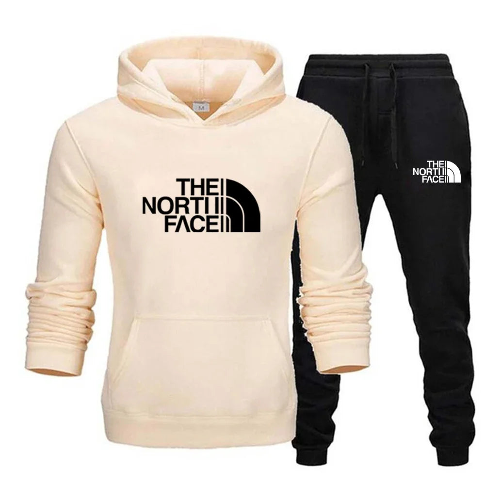 Men's Hooded Autumn Sports Tracksuit