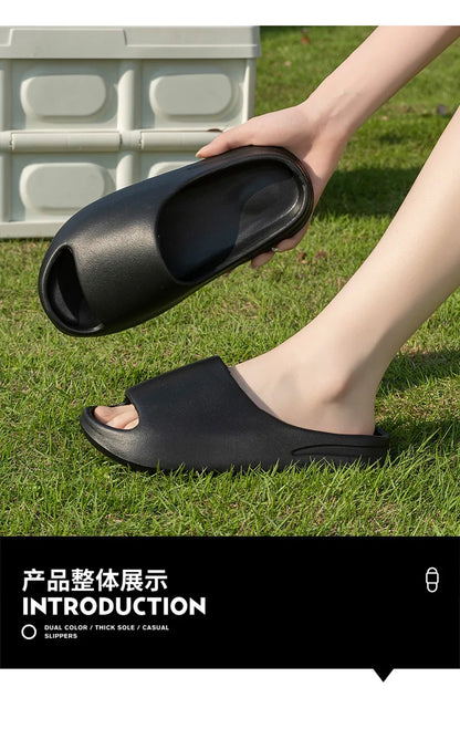2024 Summer Men's Slides Brand Men Women Slippers Indoor Orginal Unisex Sandals Casual Shoes EVA Flip-flops Beach Women Sandals