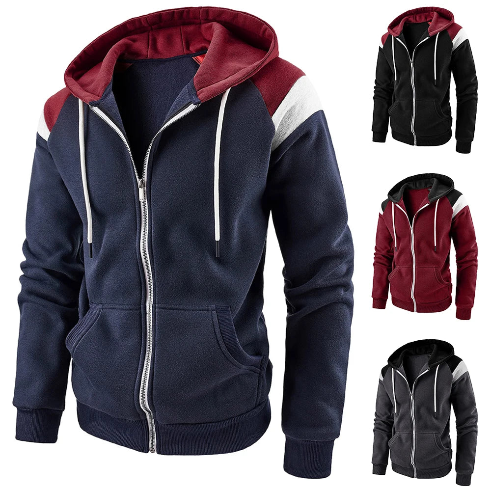 Fleece-Hoodie für Herren für den lässigen Winter