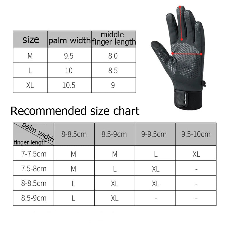 Waterproof Winter Sports Gloves for Men & Women