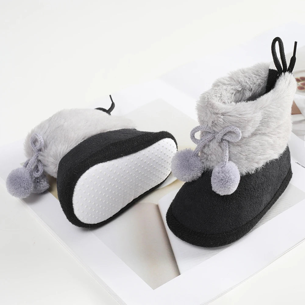 Warm Winter Snow Boots for Babies