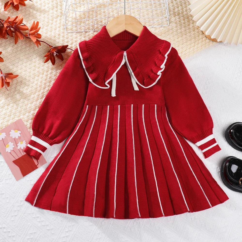 Kinder-Prinzessin-Weihnachtsparty-Pullover