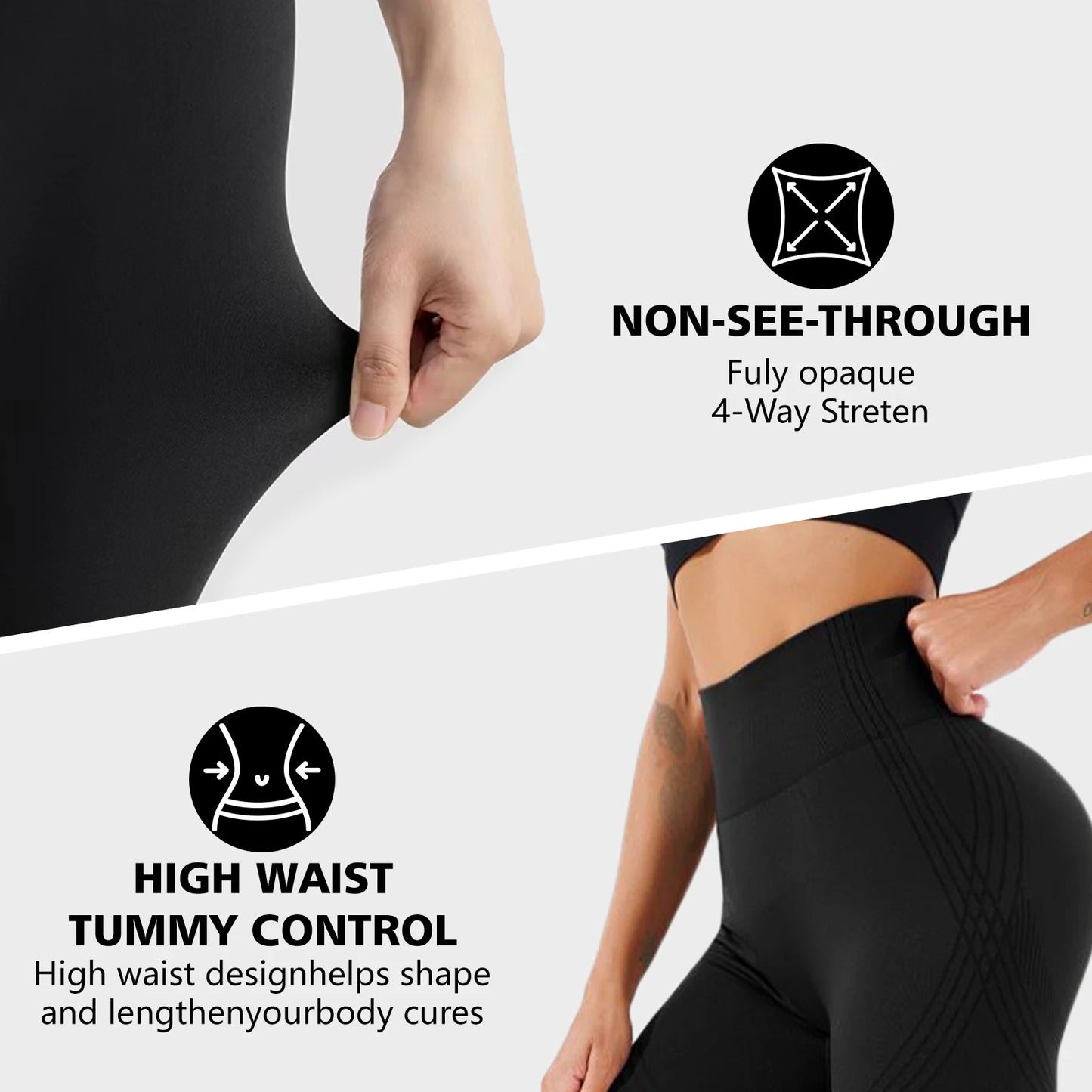 Seamless Scrunch Bum Yoga Leggings for Women