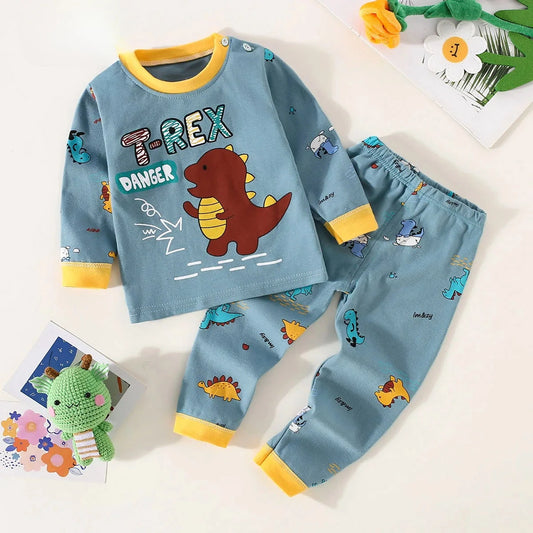 Toddler Boys Cotton Pajama Set