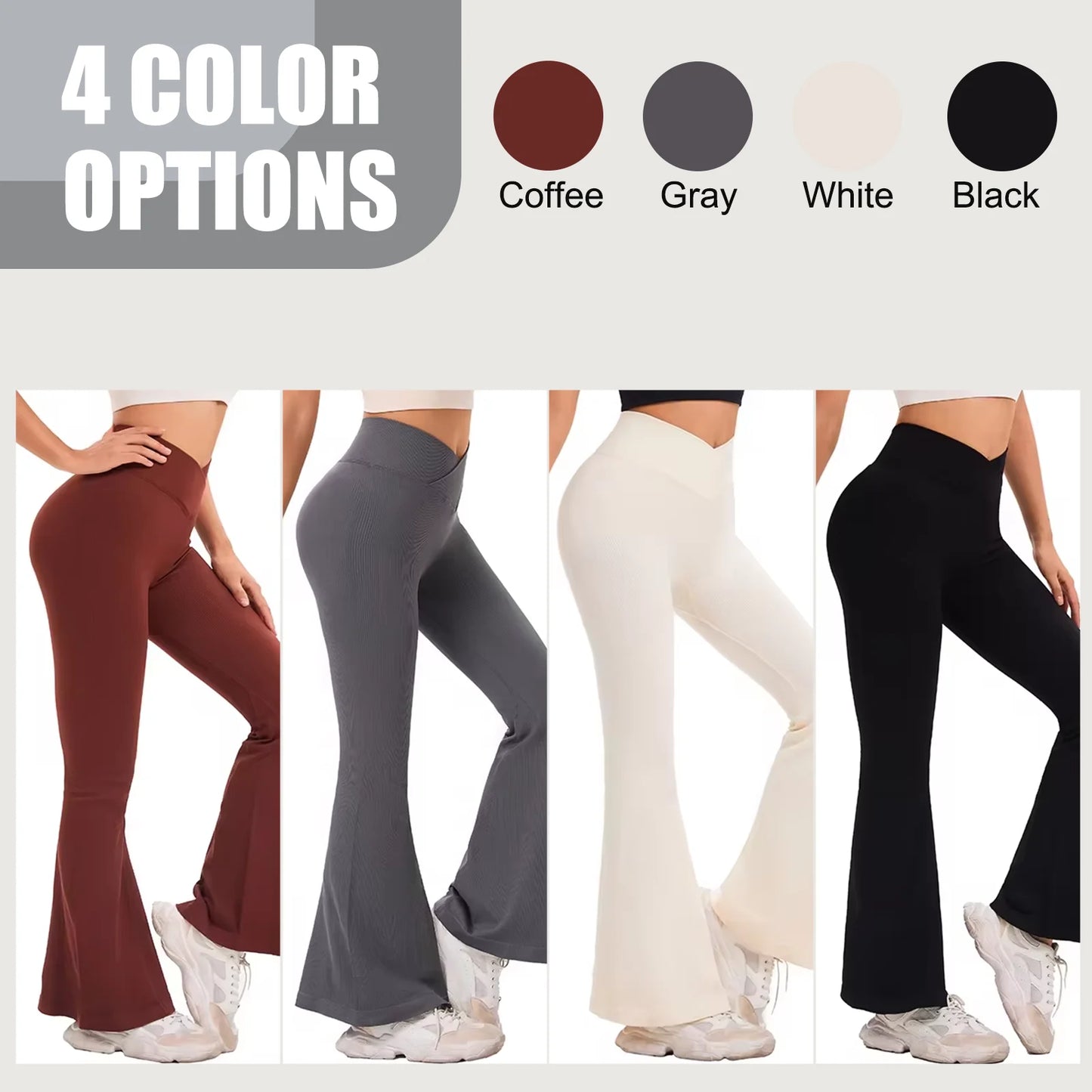 High-Waisted Flare Yoga Pants for Women