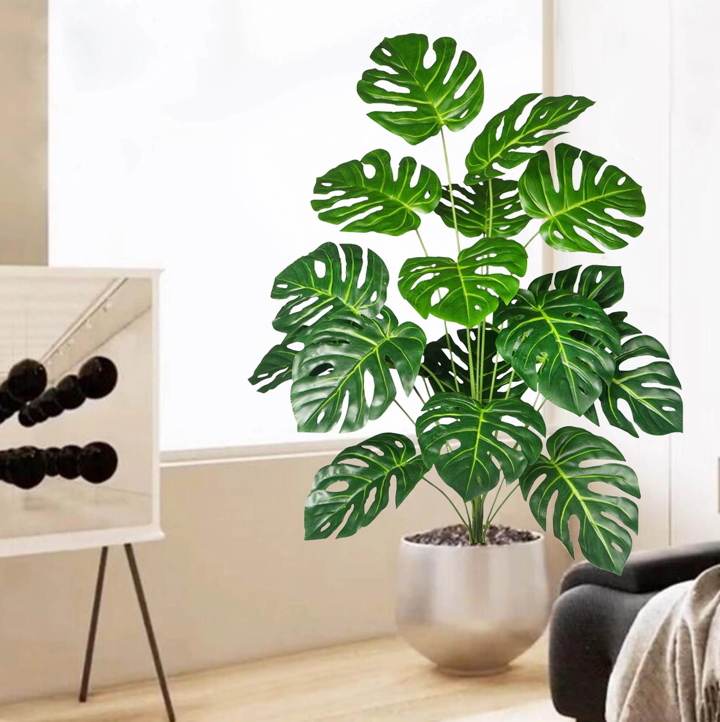 110 cm künstliche Monstera-Palme, Heimdekoration