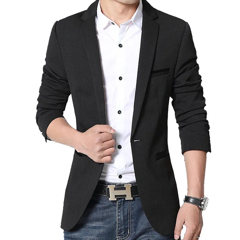 Blazers décontractés Slim Fit 5XL-M pour hommes