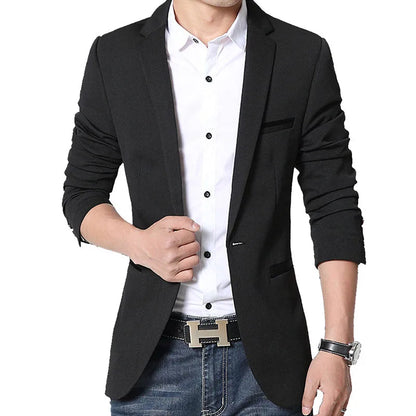5XL-M Slim Fit Freizeitblazer für Herren
