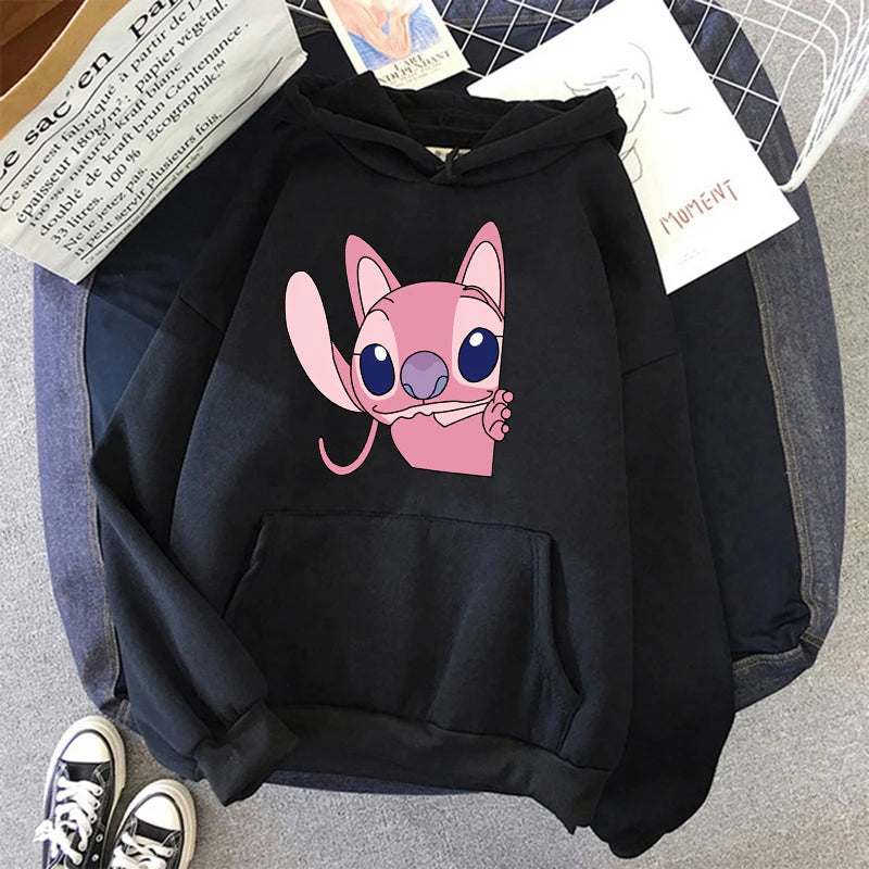 Disney Stitch Winter-Kapuzenpullover, Unisex