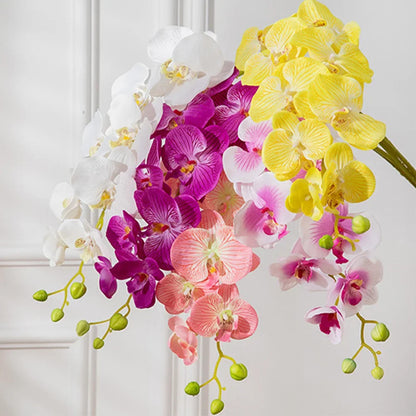 Real Touch Artificial Phalaenopsis Orchid Stems