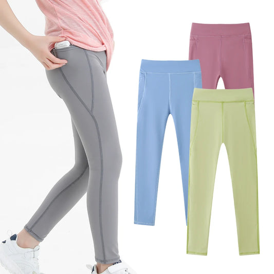 Stylish Girls' Leggings for Active Fun