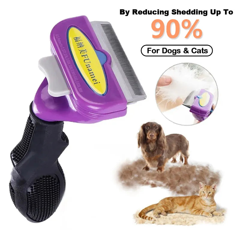 Cat Hair Removal Comb - Pet Grooming Brush