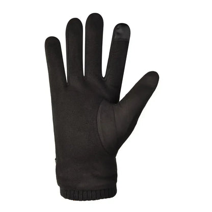Winter-Fingerhandschuhe aus Wildleder für Herren