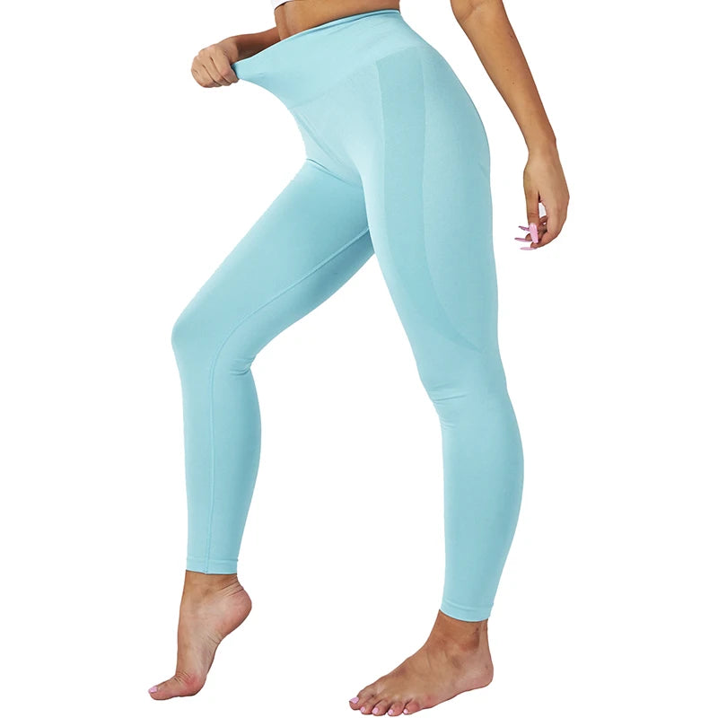 NVGTN – Gefleckte, nahtlose Leggings aus Lycra-Spandex