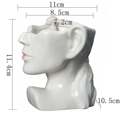 Nordic Style Ceramic Flower Vase Art