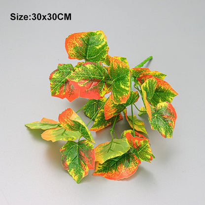 Artificial Palm Leaves Wall Decor Garden Decoration