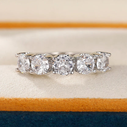 Huitan Fashion Kristall Zirkonia Ringe